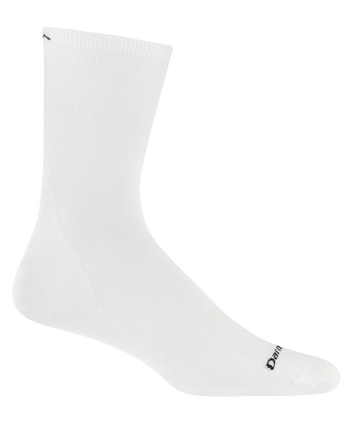 DARN TOUGH VERMONT(ダーンタフバーモント)の「DARN TOUGH/ダーンタフ 1035 Run Micro Crew Ultra-Lightweight Running Socks(ソックス/靴下・メンズ・ホワイト/ブラック・MEDIUM/LARGE)」の4枚目の写真