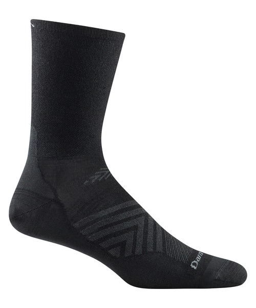 DARN TOUGH VERMONT(ダーンタフバーモント)の「DARN TOUGH/ダーンタフ 1035 Run Micro Crew Ultra-Lightweight Running Socks(ソックス/靴下・メンズ・ホワイト/ブラック・MEDIUM/LARGE)」の8枚目の写真