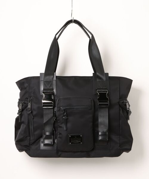 【極美品】MAKAVELIC BIND UP 3 トートバッグ ブラック BIND UP3 TOTE BAG / トートバッグ｜メンズバッグ通販のMAKAVELIC