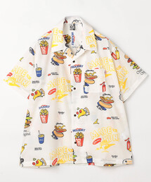 CHUMS（チャムス）の「限定展開 CHUMS/チャムス フードパターンショートスリーブシャツ / Food Pattern S/S Shirt（シャツ/ブラウス）」
