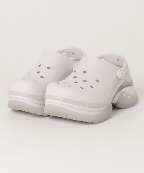 crocs(クロックス)の「crocs Super Bae Clog / クロックス スーパー ベイ クロッグ(サンダル・レディース・ライトピンク・24.0cm/23.0cm/22.0cm)」の1枚目の写真