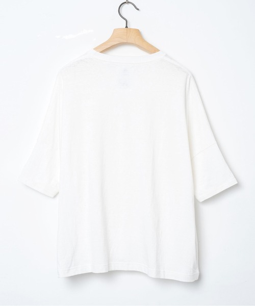 STOF(ストフ)の「ARABIC L&P Tee(Tシャツ/カットソー・メンズ・カーキ/ブラック/ホワイト・M/S)」の13枚目の写真