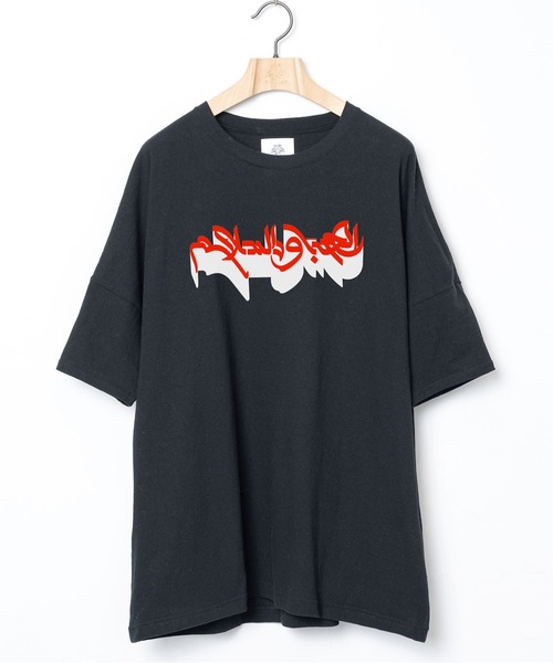 STOF(ストフ)の「ARABIC L&P Tee(Tシャツ/カットソー・メンズ・カーキ/ブラック/ホワイト・M/S)」の14枚目の写真