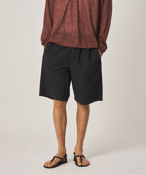 Steven Alan(スティーブンアラン)の「<Steven Alan> C/L/Ra イージー ショート パンツ(その他パンツ・メンズ・オリーブ/ブラック・XL/L/M/S)」の4枚目の写真