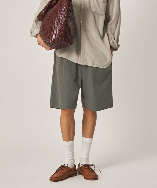 Steven Alan(スティーブンアラン)の「<Steven Alan> C/L/Ra イージー ショート パンツ(その他パンツ・メンズ・オリーブ/ブラック・XL/L/M/S)」の9枚目の写真
