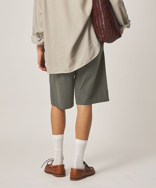 Steven Alan(スティーブンアラン)の「<Steven Alan> C/L/Ra イージー ショート パンツ(その他パンツ・メンズ・オリーブ/ブラック・XL/L/M/S)」の11枚目の写真