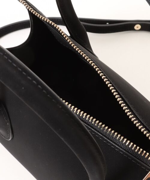 Rivel(リヴェル)の「【Maison de Z】スエード本革 2WAY ミニボストンバッグ ショルダーバッグ(ボストンバッグ・レディース・ブラック/ダークブラウン・FREE)」の4枚目の写真