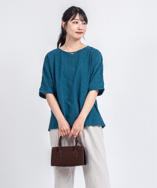 Rivel(リヴェル)の「【Maison de Z】スエード本革 2WAY ミニボストンバッグ ショルダーバッグ(ボストンバッグ・レディース・ブラック/ダークブラウン・FREE)」の12枚目の写真