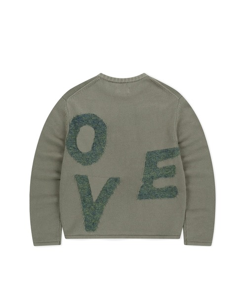 SUNLOVE(サンラブ)の「Capital Crewneck Knit(ニット/セーター・レディース・グレー・L)」の2枚目の写真