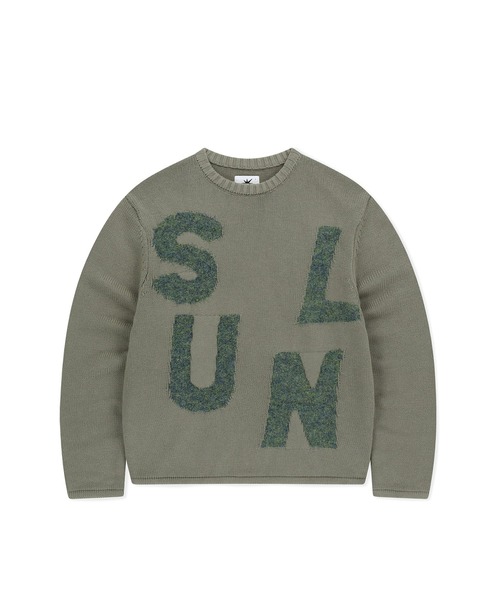 SUNLOVE(サンラブ)の「Capital Crewneck Knit(ニット/セーター・レディース・グレー・L)」の8枚目の写真