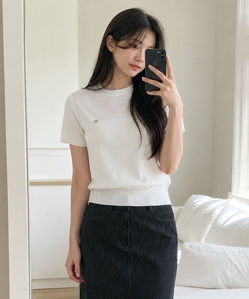 GENERAL IDEA(ジェネラルアイデア)の「【GENERAL IDEA】エアリー エッセンシャル ハーフニット / AIRY ESSENTIAL HALF KNIT(ニット/セーター・レディース・ラベンダー/ブルー/ブラック/ピンク/ホワイト/グリーン・S/M/L/XL)」の1枚目の写真