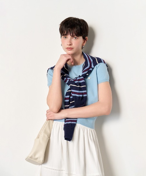 GENERAL IDEA(ジェネラルアイデア)の「【GENERAL IDEA】エアリー エッセンシャル ハーフニット / AIRY ESSENTIAL HALF KNIT(ニット/セーター・レディース・ラベンダー/ブルー/ブラック/ピンク/ホワイト/グリーン・S/M/L/XL)」の4枚目の写真