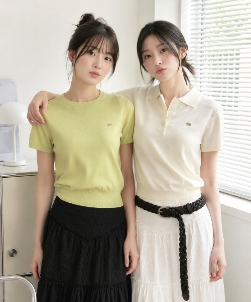 GENERAL IDEA(ジェネラルアイデア)の「【GENERAL IDEA】エアリー エッセンシャル ハーフニット / AIRY ESSENTIAL HALF KNIT(ニット/セーター・レディース・ラベンダー/ブルー/ブラック/ピンク/ホワイト/グリーン・S/M/L/XL)」の3枚目の写真