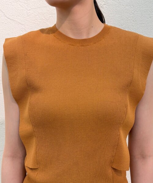LOUNGEDRESS(ラウンジドレス)の「サイドフラップニット(ニット/セーター・レディース・ブラック/キャメル/ホワイト系その他・FREE)」の13枚目の写真