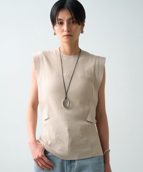 LOUNGEDRESS(ラウンジドレス)の「サイドフラップニット(ニット/セーター・レディース・ブラック/キャメル/ホワイト系その他・FREE)」の16枚目の写真