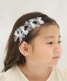 Lycee mine（リセマイン）の「レースリボンミニヘアクリップ(6コセット)（バレッタ/ヘアクリップ）」