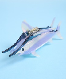 gargle（ガーグル）の「gargle ガーグル：海の生き物　カジキ　ヘアー　クリップ　バンス（バレッタ/ヘアクリップ）」