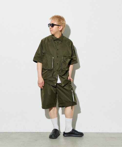 B-DAY STORE(ビーデイストア)の「【B-DAY STORE】ビックポケットシャツ ユニセックス(シャツ/ブラウス・レディース・ネイビー/カーキ・0)」の11枚目の写真