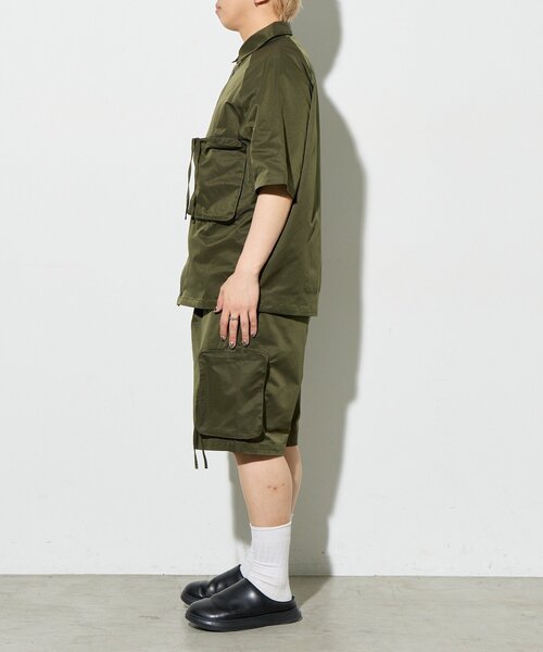 B-DAY STORE(ビーデイストア)の「【B-DAY STORE】ビックポケットシャツ ユニセックス(シャツ/ブラウス・レディース・ネイビー/カーキ・0)」の14枚目の写真