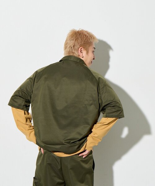 B-DAY STORE(ビーデイストア)の「【B-DAY STORE】ビックポケットシャツ ユニセックス(シャツ/ブラウス・レディース・ネイビー/カーキ・0)」の18枚目の写真