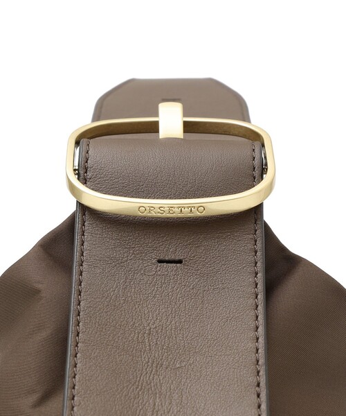 ORSETTO(オルセット)の「【一部SHIPS別注】ORSETTO:SECCHIO(ショルダーバッグ・レディース・ブラック/ブラウン・ONE SIZE)」の7枚目の写真