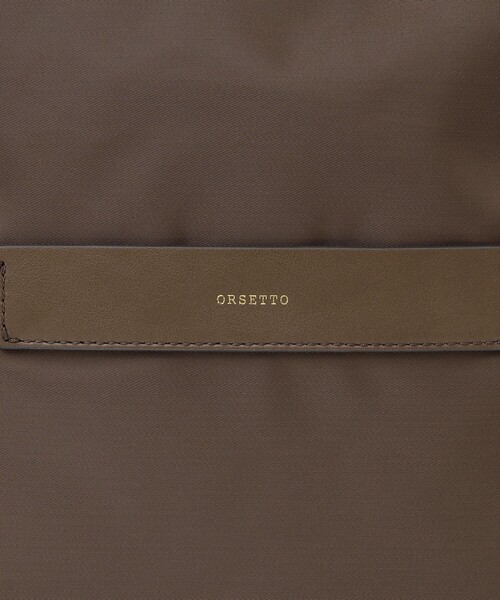 ORSETTO(オルセット)の「【一部SHIPS別注】ORSETTO:SECCHIO(ショルダーバッグ・レディース・ブラック/ブラウン・ONE SIZE)」の8枚目の写真