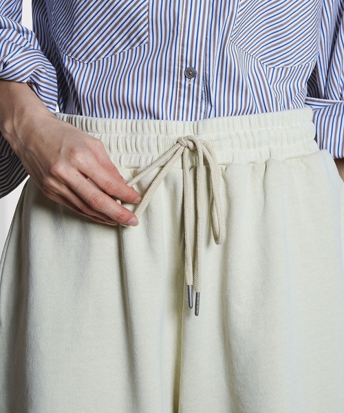 ROSE BUD(ローズバッド)の「(CREOLME)SWEAT HALF PANTS(その他パンツ・レディース・オフホワイト/ブラック・ONE SIZE)」の22枚目の写真