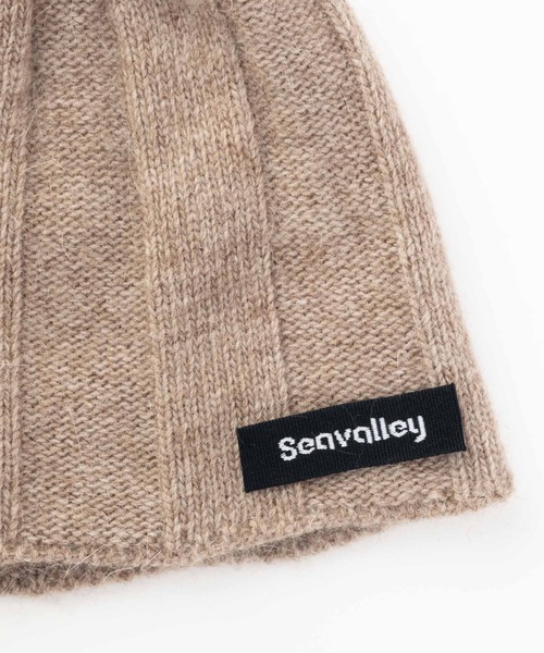 SEA（シー）の「Seavalley ワイドリブ ニットキャップ（ニットキャップ/ビーニー・レディース・ベージュ/ブラック/グレー・ONE SIZE）」の6枚目の写真