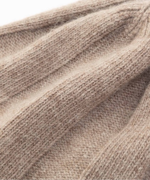 SEA（シー）の「Seavalley ワイドリブ ニットキャップ（ニットキャップ/ビーニー・レディース・ベージュ/ブラック/グレー・ONE SIZE）」の7枚目の写真