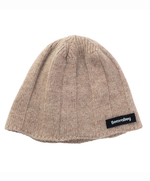 SEA（シー）の「Seavalley ワイドリブ ニットキャップ（ニットキャップ/ビーニー・レディース・ベージュ/ブラック/グレー・ONE SIZE）」の8枚目の写真