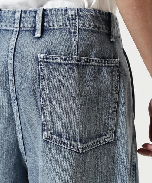Toironier(トワロニエ)の「Toironier/トワロニエ/Draping Denim Trousers(デニムパンツ・メンズ・ブラック/その他4・2/1)」の12枚目の写真