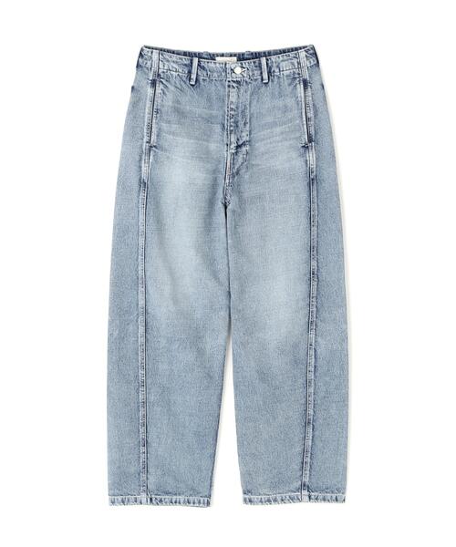 Toironier（トワロニエ）の「Toironier/トワロニエ/Draping Denim Trousers（デニムパンツ・メンズ・ブラック/その他4・2/1）」の4枚目の写真
