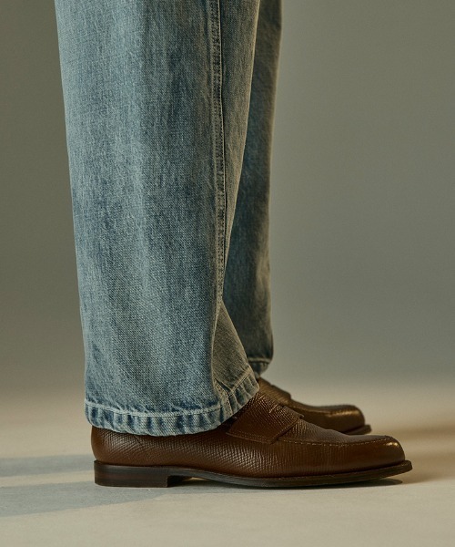 Toironier（トワロニエ）の「Toironier/トワロニエ/Draping Denim Trousers（デニムパンツ・メンズ・ブラック/その他4・2/1）」の3枚目の写真