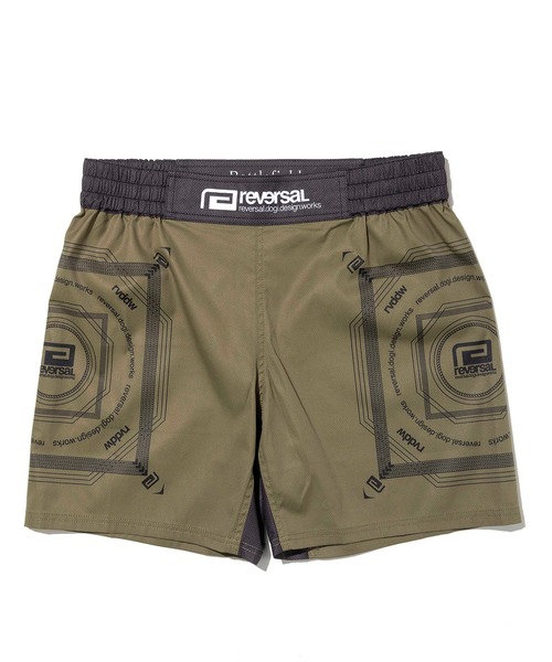 reversal.dogi.design.works(リバーサル・ドーギ・デザイン・ワークス)の「<reversal/リバーサル>MANDALAS FIGHT SHORTS(その他パンツ・メンズ・オリーブ/ブラック・XX-LARGE/X-LARGE/LARGE/MEDIUM)」の2枚目の写真