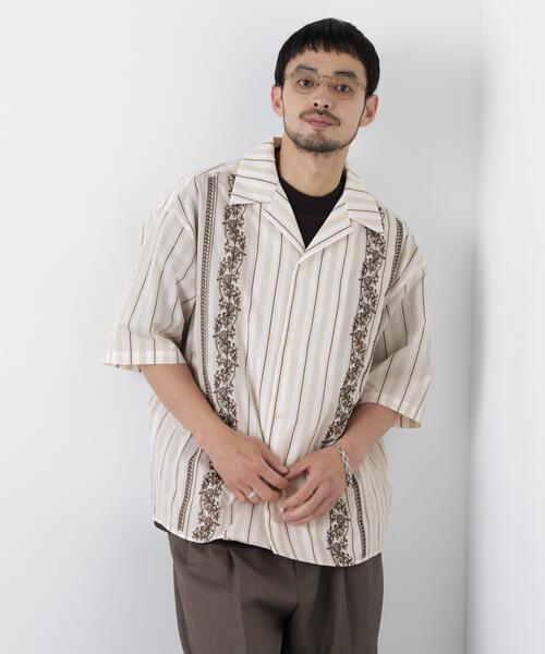 NANO universe(ナノユニバース)の「「OtoNANO」×masoret 刺繍シャツ(シャツ/ブラウス・メンズ・その他2/その他1・L/M)」の2枚目の写真