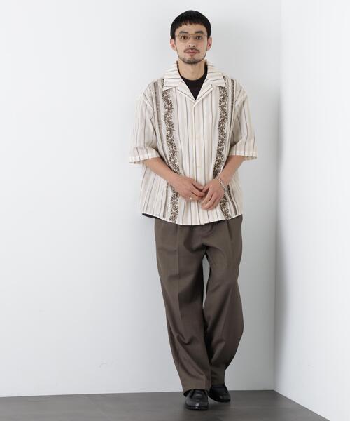NANO universe(ナノユニバース)の「「OtoNANO」×masoret 刺繍シャツ(シャツ/ブラウス・メンズ・その他2/その他1・L/M)」の19枚目の写真