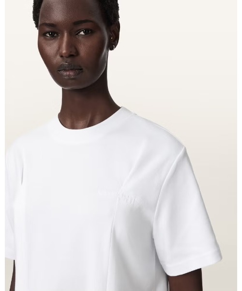 ALLSAINTS(オールセインツ)の「SOFIA LISA BOXY EMBROIDERED T-SHIRT | SOFIA LISA ボクシー 刺繍 Tシャツ(Tシャツ/カットソー・レディース・ホワイト・S/M/XS)」の3枚目の写真