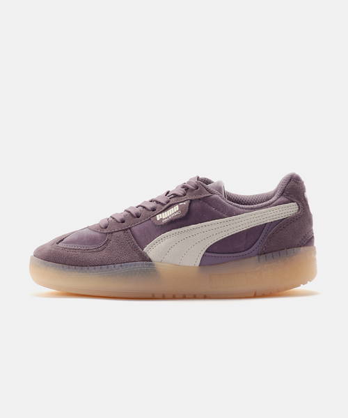 PUMA(プーマ)の「PUMA WOMENS PALERMO MODA VELVET DREAM 403348-01(スニーカー・レディース・パープル・24cm)」の1枚目の写真