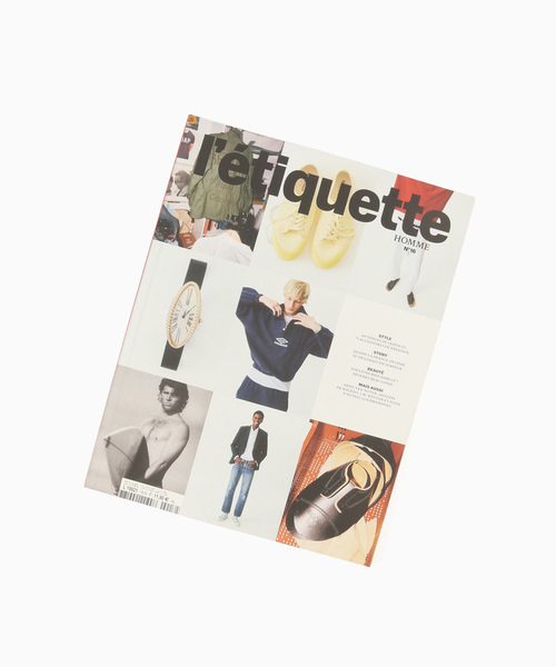 EDIFICE(エディフィス)の「L'etiquette Magazine #16 FR(その他小物・メンズ・その他・FREE)」の1枚目の写真