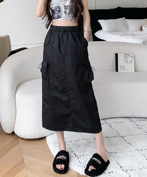 Kuroba（クロバ）の「カーゴスカート（スカート・レディース・チャコールグレー/ブラック・M/S/L）」の21枚目の写真