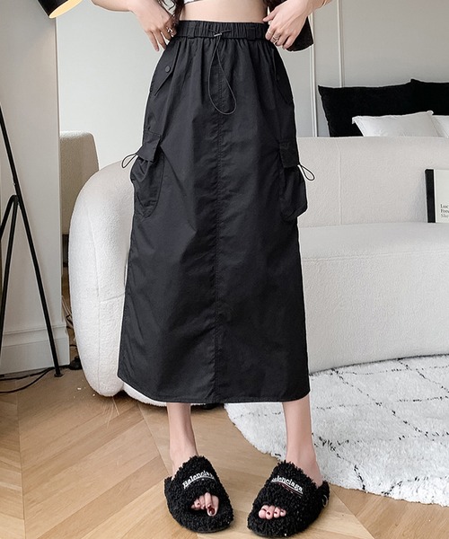 Kuroba（クロバ）の「カーゴスカート（スカート・レディース・チャコールグレー/ブラック・M/S/L）」の20枚目の写真