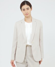 【WEB・一部店舗限定】【ウォッシャブル/UV対策/防しわ性】フロータブルツイル ジャケット