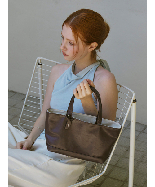 mur（ミュール）の「Reversible Polar Mini Bag(4color)（ショルダーバッグ・レディース・ブラック/ダークブラウン/バーガンディー/ネイビー・ONE）」の8枚目の写真