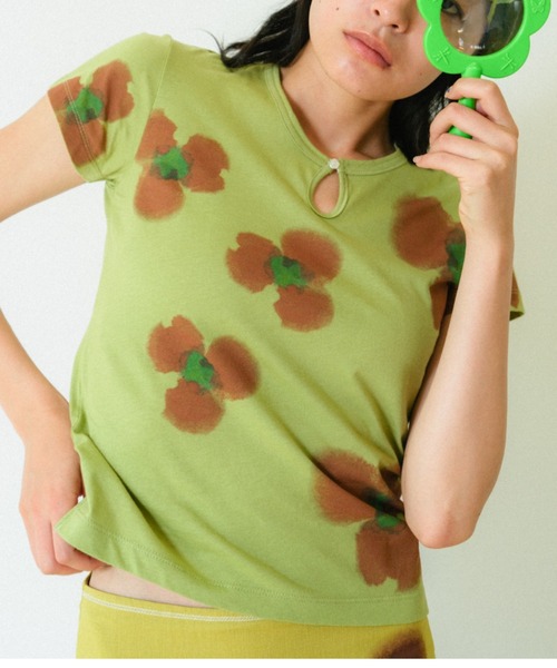 PAMM 庭の花のTシャツ 庭の花のTシャツ（Tシャツ/カットソー）｜PAMM（パム）のファッション