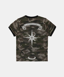 コスモリフレクティブリンガーTシャツ - グリーンカモ