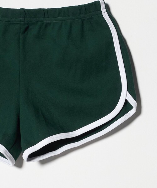 LOS ANGELES APPAREL(ロサンゼルスアパレル)の「<LOS ANGELES APPAREL>ランニング ショート パンツ(その他パンツ・レディース・ダークグリーン/ブラック・M)」の6枚目の写真