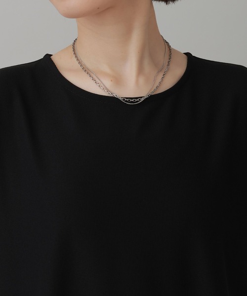 LAKOLE(ラコレ)の「ワッフルギャザーワンピース / 861808(ワンピース・レディース・ブルー/ブラウン/ベージュ/ブラック・FREE)」の22枚目の写真