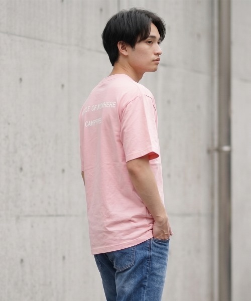 CAMPFREE｜キャンプフリーのTシャツ/カットソー（ピンク/桃色系・半袖