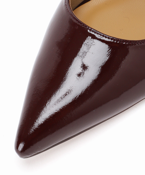 GRISE（グリーズ）の「《WEB+一部店舗限定》GRISE3cmポインテッドダブルストラップメリージェーン（パンプス・レディース・ブラック/ブラウン/ボルドー・25cm/24.5cm/24cm/23.5cm/23cm/22cm/22.5cm）」の20枚目の写真
