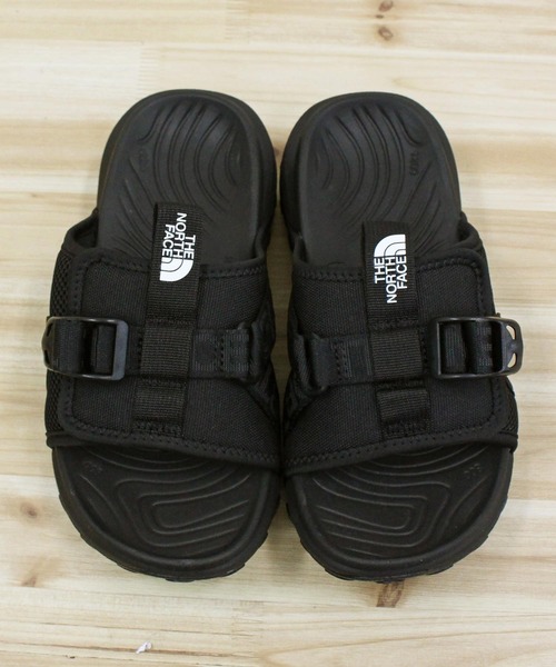 THE NORTH FACE(ザノースフェイス)の「ウィメンズ エクスプロア キャンプ スライド サンダル Woman's Explore Camp Slide(サンダル・レディース・ブラック・US8/US7/US6)」の2枚目の写真